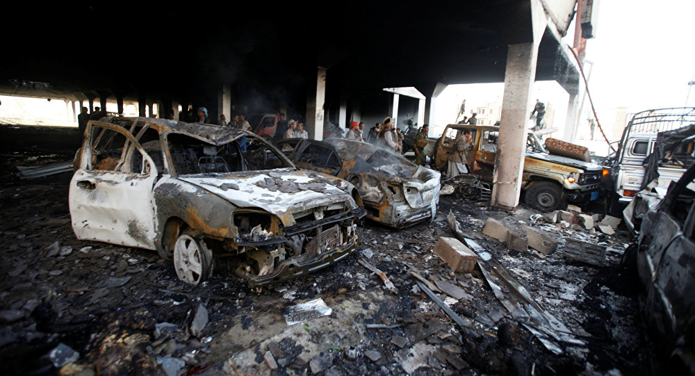 Death toll in Saudi-Led coalition strike on funeral in Yemen rises to 82